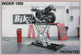 Bike-Lift WD-003 - Wider 1000 фото с мотоциклом