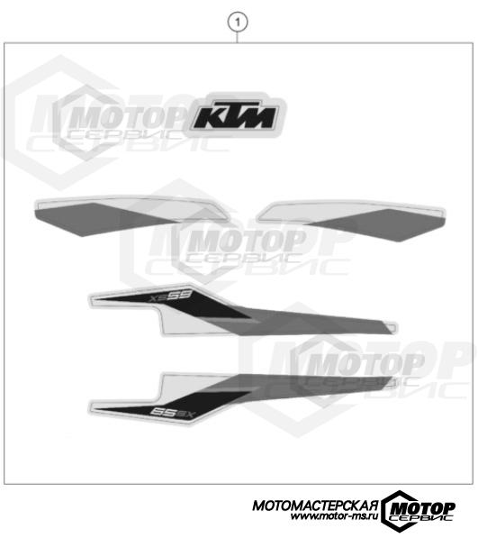 KTM MX 65 SX 2022 DECAL