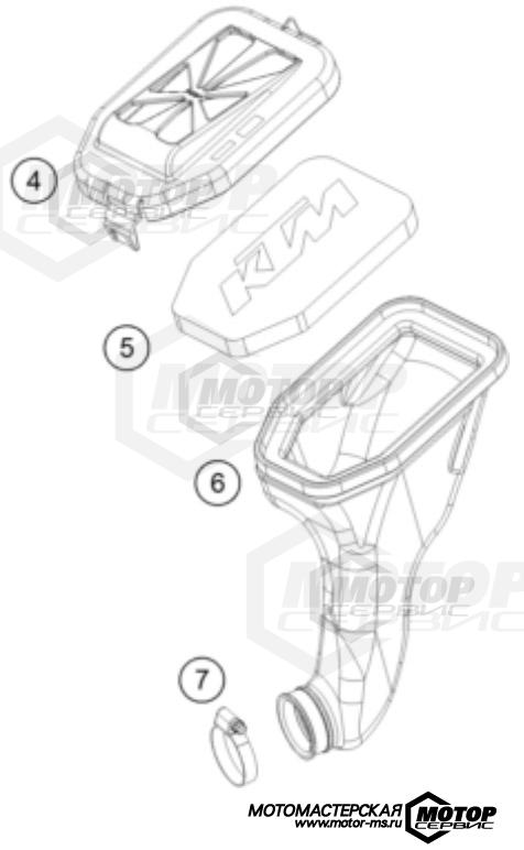 KTM MX 50 SX Mini 2022 AIR FILTER