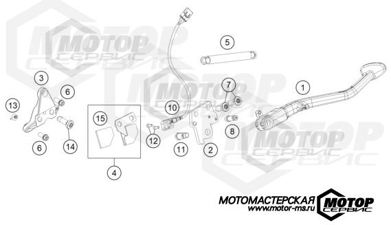 KTM Sports Tourer 1290 Super Duke GT 2023 SIDE / CENTER STAND