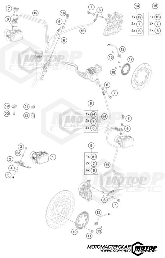 KTM Naked 200 Duke ABS B.D. Grey 2023 ANTIBLOCK SYSTEM ABS